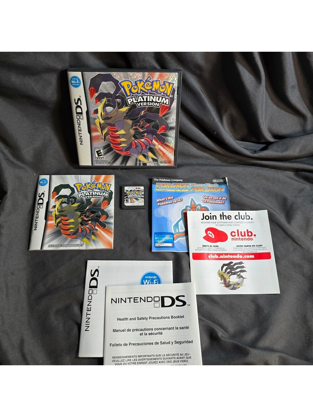 Pokémon Platinum Version Nintendo DS Authentic Game 100% Complete In Case CIB